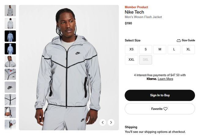 帅吗？全身3M反光「Nike运动服」曝光土High夜店回头率拉满(图2)