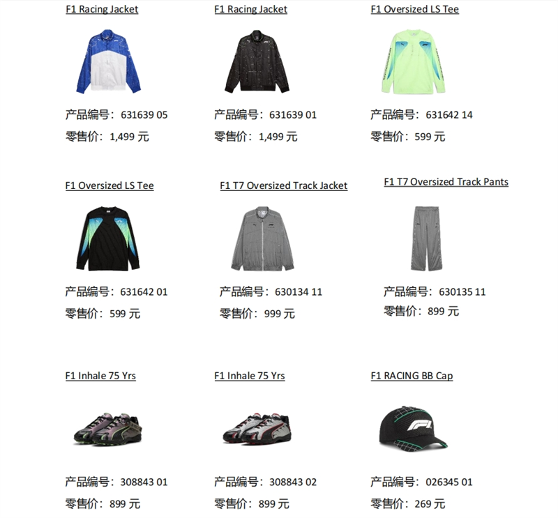 跨越时代的极速荣耀 PUMA推出Formula 1开元体育APP® 75周年纪念系列(图4)