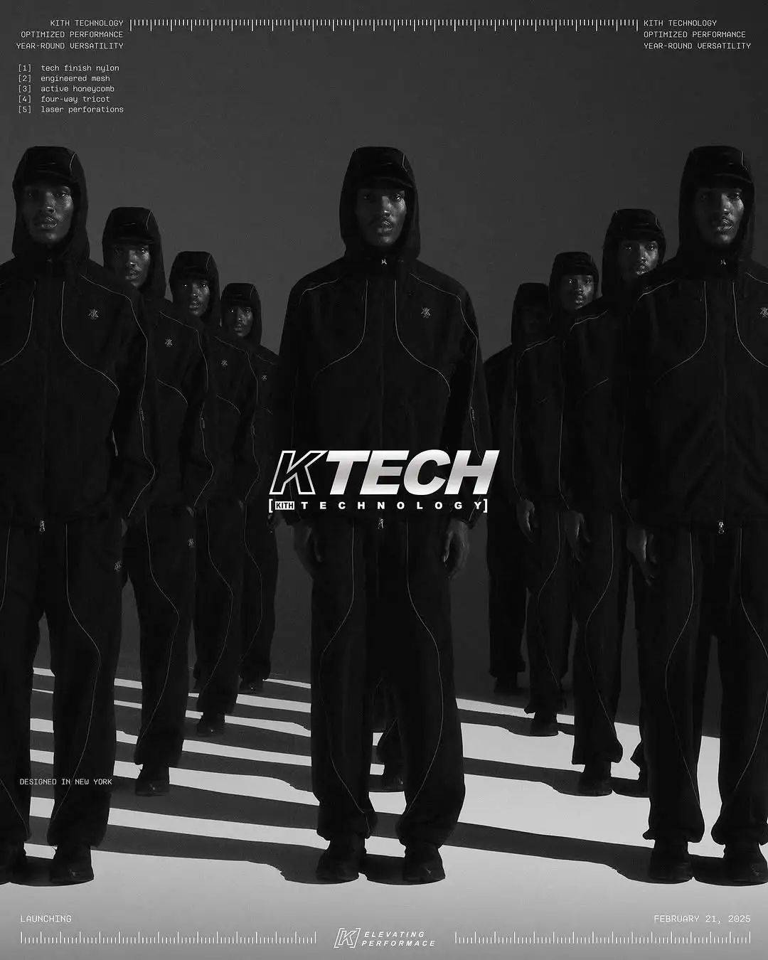 KITH推出运动服啦全新KTech系列登场(图2)